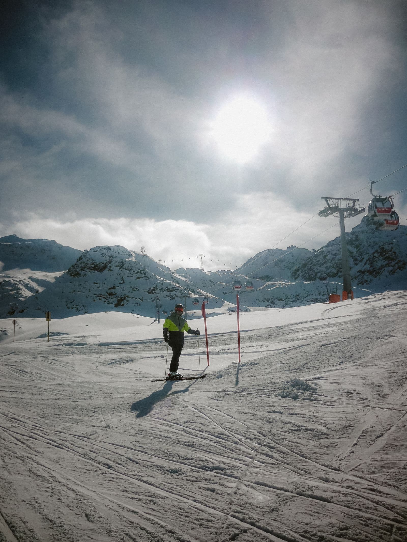 Child Full Day Lift Pass in a snowy mountain setting